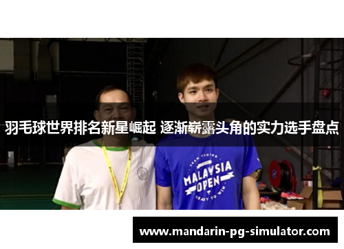 羽毛球世界排名新星崛起 逐渐崭露头角的实力选手盘点