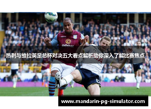 热刺与维拉英足总杯对决五大看点解析助你深入了解比赛焦点