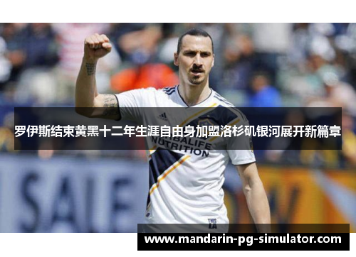 罗伊斯结束黄黑十二年生涯自由身加盟洛杉矶银河展开新篇章